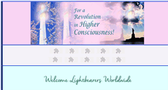 Desktop Screenshot of lightworldwide.net